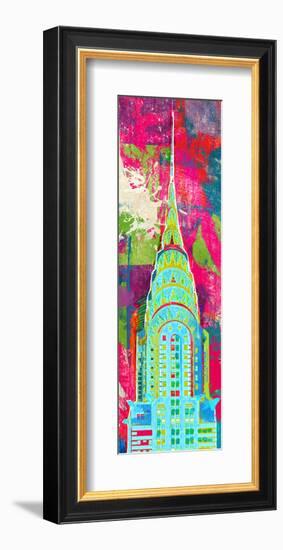 The Chrysler Building-Curt Bradshaw-Framed Art Print