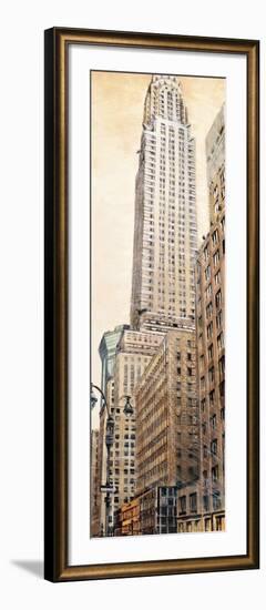 The Chrysler Building-Matthew Daniels-Framed Art Print