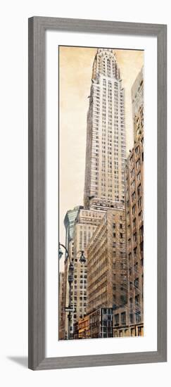 The Chrysler Building-Matthew Daniels-Framed Art Print