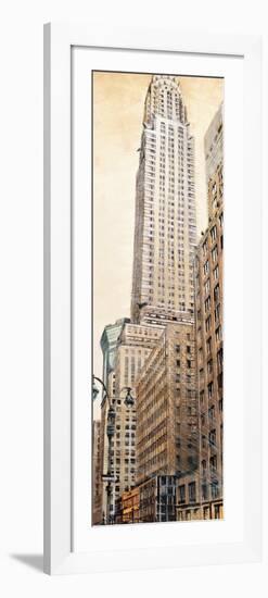 The Chrysler Building-Matthew Daniels-Framed Art Print