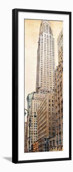 The Chrysler Building-Matthew Daniels-Framed Art Print