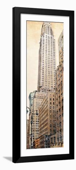 The Chrysler Building-Matthew Daniels-Framed Art Print