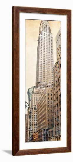 The Chrysler Building-Matthew Daniels-Framed Art Print