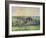 The Church and Farm of Eragny, 1895-Camille Pissarro-Framed Giclee Print