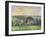 The Church and Farm of Eragny, 1895-Camille Pissarro-Framed Giclee Print