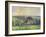 The Church and Farm of Eragny, 1895-Camille Pissarro-Framed Giclee Print