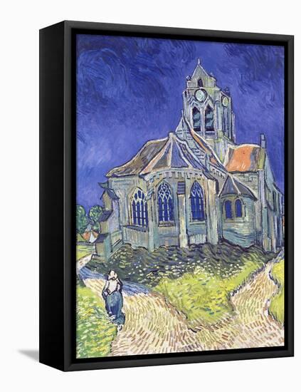 The Church at Auvers-Sur-Oise, 1890-Vincent van Gogh-Framed Premier Image Canvas