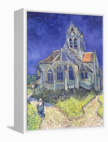 The Church at Auvers-Sur-Oise, 1890-Vincent van Gogh-Framed Premier Image Canvas