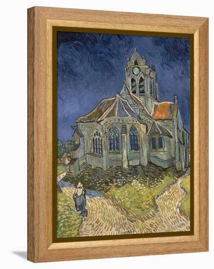 The Church at Auvers-Sur-Oise, 1890-Vincent van Gogh-Framed Premier Image Canvas