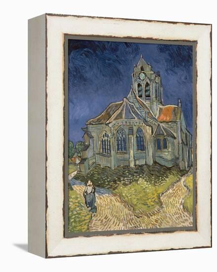 The Church at Auvers-Sur-Oise, 1890-Vincent van Gogh-Framed Premier Image Canvas