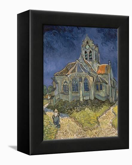 The Church at Auvers-Sur-Oise, 1890-Vincent van Gogh-Framed Premier Image Canvas