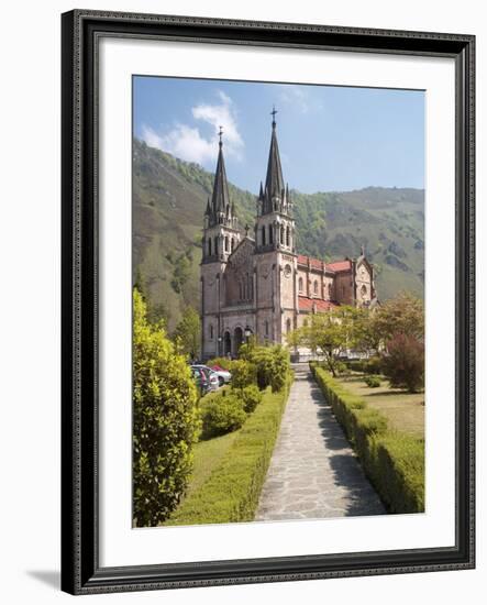 The Church at Covadonga, Asturias, Spain, Europe-null-Framed Photographic Print
