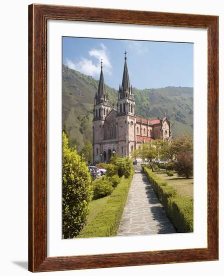 The Church at Covadonga, Asturias, Spain, Europe-null-Framed Photographic Print