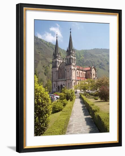 The Church at Covadonga, Asturias, Spain, Europe-null-Framed Photographic Print