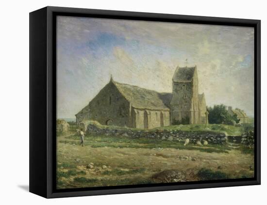 The Church at Gréville, 1871/1874-Jean-François Millet-Framed Premier Image Canvas