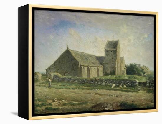 The Church at Gréville, 1871/1874-Jean-François Millet-Framed Premier Image Canvas
