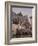 The Church at Moret in the Rain, 1894 (Oil on Canvas)-Alfred Sisley-Framed Giclee Print