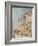 The Church at Moret-Alfred Sisley-Framed Giclee Print