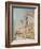 The Church at Moret-Alfred Sisley-Framed Giclee Print