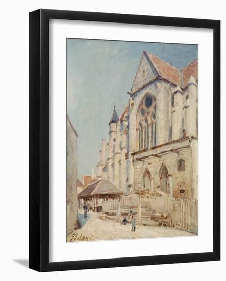 The Church at Moret-Alfred Sisley-Framed Giclee Print