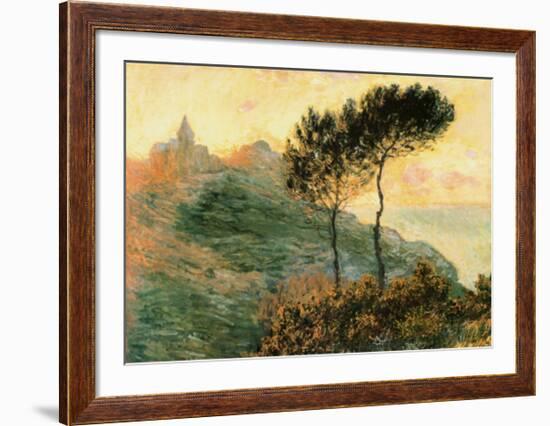 The Church at Varengeville, c.1882-Claude Monet-Framed Art Print