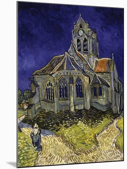 The Church in Auvers-Sur-Oise, c.1890-Vincent van Gogh-Mounted Giclee Print