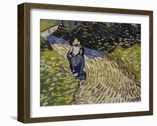 The Church in Auvers-Sur-Oise, c.1890-Vincent van Gogh-Framed Giclee Print