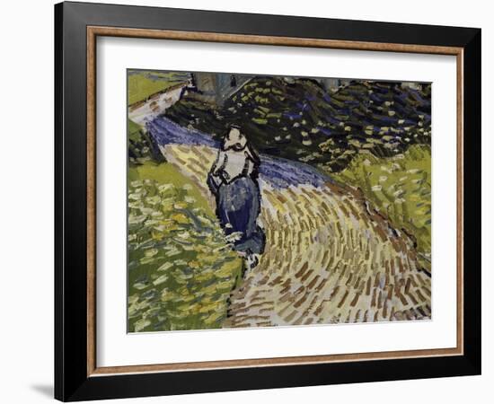 The Church in Auvers-Sur-Oise, c.1890-Vincent van Gogh-Framed Giclee Print