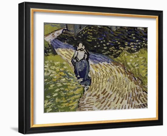 The Church in Auvers-Sur-Oise, c.1890-Vincent van Gogh-Framed Giclee Print