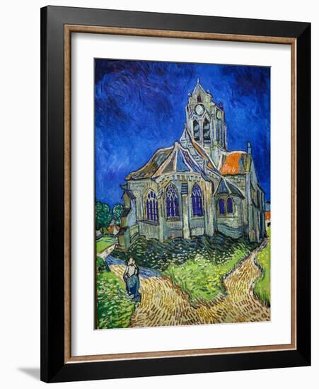 The Church in Auvers-Sur-Oise, View from the Chevet, 1890 (Oil on Canvas)-Vincent van Gogh-Framed Giclee Print