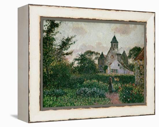 The Church in Knocke, 1894-Camille Pissarro-Framed Premier Image Canvas