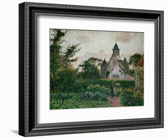 The Church in Knocke, 1894-Camille Pissarro-Framed Giclee Print