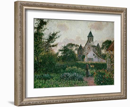 The Church in Knocke, 1894-Camille Pissarro-Framed Giclee Print