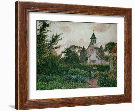 The Church in Knocke, 1894-Camille Pissarro-Framed Giclee Print