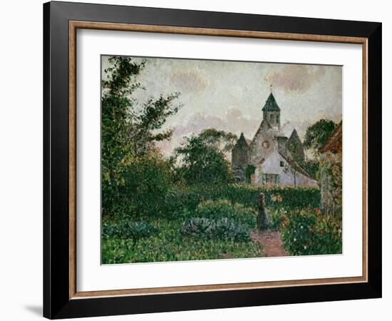The Church in Knocke, 1894-Camille Pissarro-Framed Giclee Print
