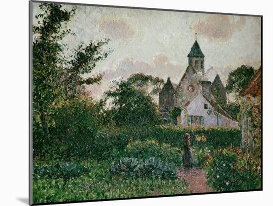 The Church in Knocke, 1894-Camille Pissarro-Mounted Giclee Print