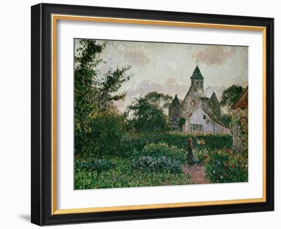 The Church in Knocke, 1894-Camille Pissarro-Framed Giclee Print