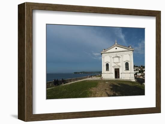 The Church of Saint George, Piran, Slovenia, Europe-Sergio Pitamitz-Framed Photographic Print