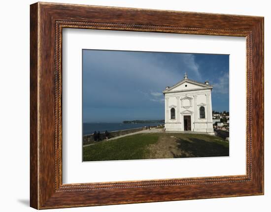 The Church of Saint George, Piran, Slovenia, Europe-Sergio Pitamitz-Framed Photographic Print