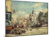 The Church of Saint Medard and the Mouffetard Road in Paris-Gustave Loiseau-Mounted Giclee Print