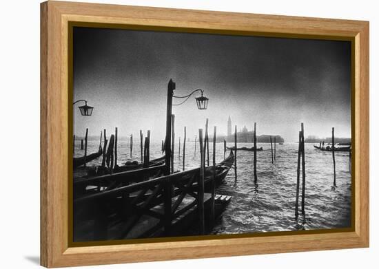 The Church of San Giorgio Maggiore from the Piazzetta San Marco-Simon Marsden-Framed Premier Image Canvas