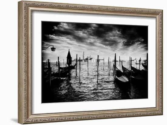 The Church of San Giorgio Maggiore from the Piazzetta San Marco-Simon Marsden-Framed Giclee Print