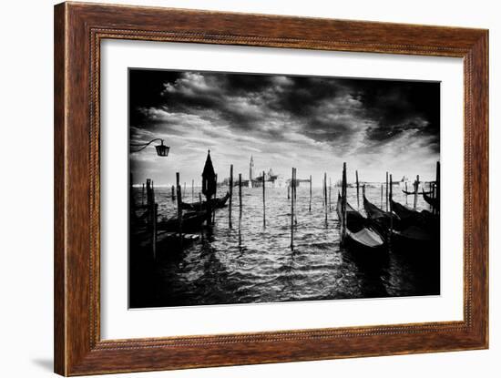 The Church of San Giorgio Maggiore from the Piazzetta San Marco-Simon Marsden-Framed Giclee Print