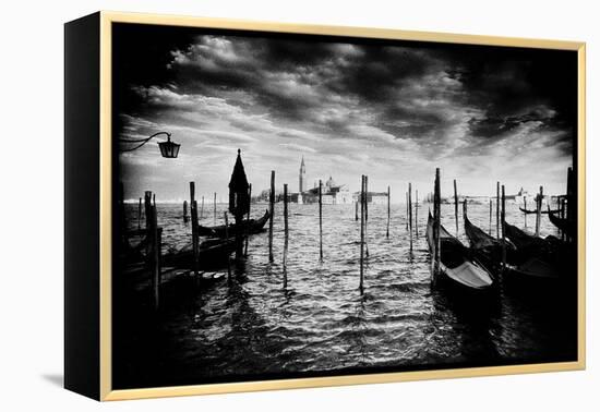 The Church of San Giorgio Maggiore from the Piazzetta San Marco-Simon Marsden-Framed Premier Image Canvas