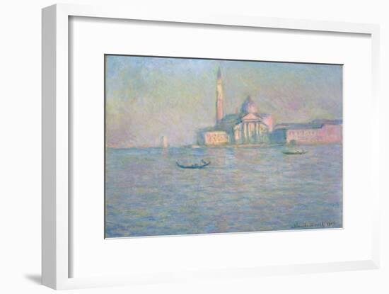 The Church of San Giorgio Maggiore, Venice, 1908-Claude Monet-Framed Giclee Print