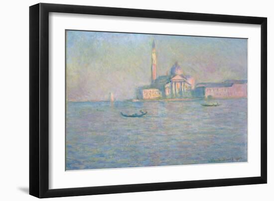 The Church of San Giorgio Maggiore, Venice, 1908-Claude Monet-Framed Giclee Print