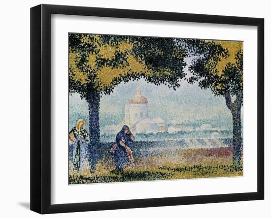 The Church of Santa Maria Degli Angeli Near Assisi, 1909-Henri Edmond Cross-Framed Giclee Print