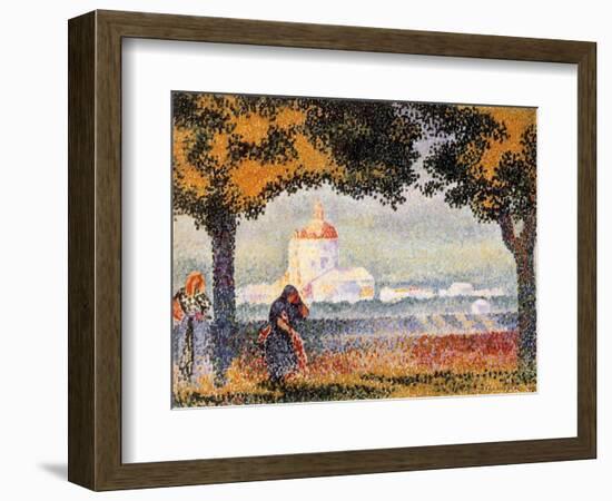 The Church of Santa Maria Degli Angely Near Assisi, 1909-Henri Edmond Cross-Framed Giclee Print