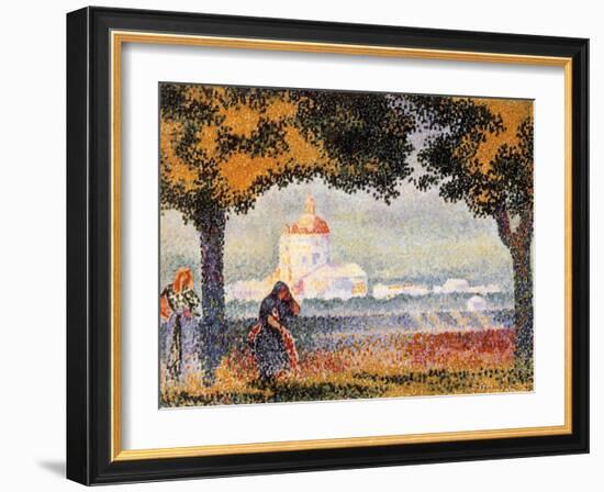 The Church of Santa Maria Degli Angely Near Assisi, 1909-Henri Edmond Cross-Framed Giclee Print