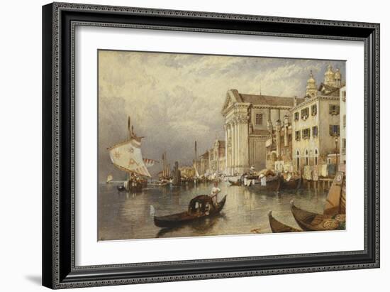 The Church of Santa Maria del Rosario or of the Gesuati, Venice-Myles Birket Foster-Framed Giclee Print